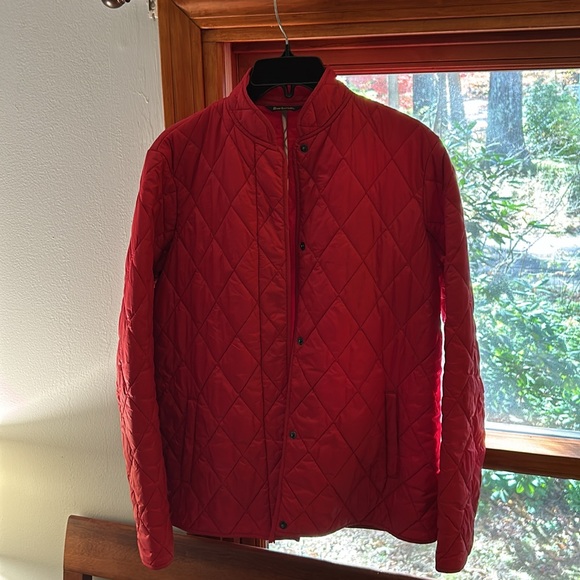 Barbour Summer Tartan jacket in red, for spring or fall - Picture 5 of 8